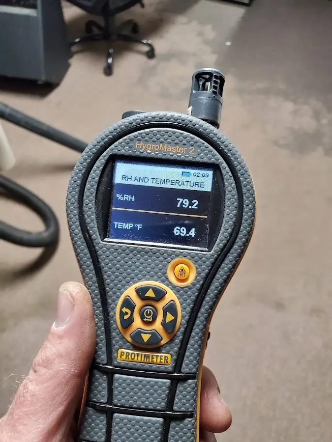 Moisture meter humidity assessment for Mold Remediation & Removal in Lake in the Hills